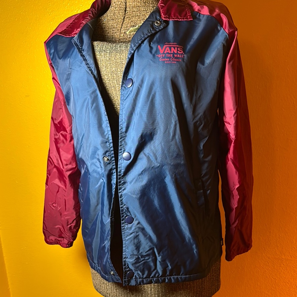 Vans Two-Tone Blue and Pink Jacket